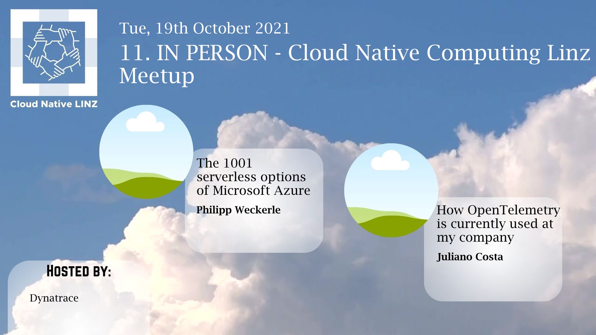11. IN PERSON - Cloud Native Computing Linz Meetup